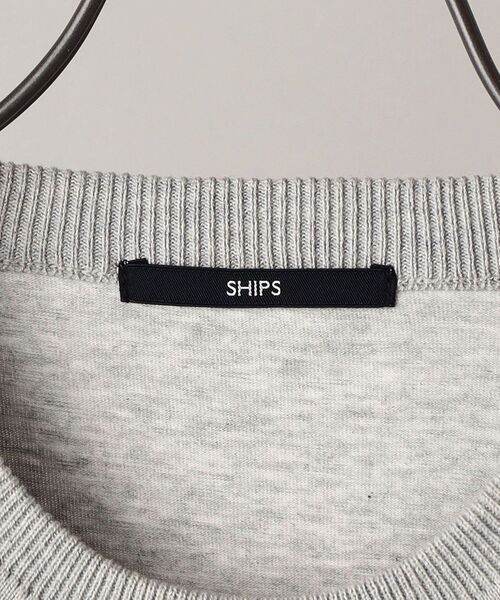 SHIPS（シップス）の「SHIPS: ニットドッキング Tシャツ（Tシャツ/カットソー・メンズ・ホワイト/グレー/ブルー/ネイビー・SMALL/MEDIUM/LARGE/X-LARGE）」の12枚目の写真
