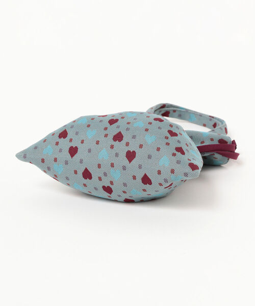 BEAMS BOY（ビームスボーイ）の「BEAMS BOY / ボーイ ジャカード キャンディバッグ（ハンドバッグ・レディース・グリーン/サックスブルー・ONE SIZE）」の10枚目の写真