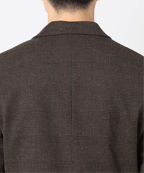 417 EDIFICE（フォーワンセブンエディフィス）の「◆TORAY lumilet wool チェックジャケット（テーラードジャケット・メンズ・ブラウン系その他/ブルー系その他・SMALL/MEDIUM/LARGE/X-LARGE）」の20枚目の写真
