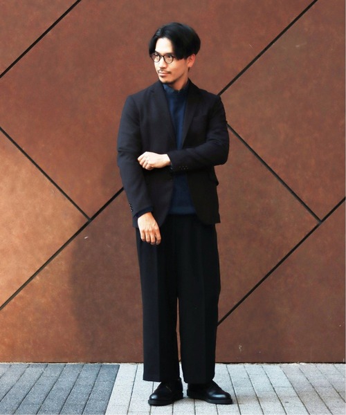 417 EDIFICE（フォーワンセブンエディフィス）の「◆TORAY lumilet wool チェックジャケット（テーラードジャケット・メンズ・ブラウン系その他/ブルー系その他・SMALL/MEDIUM/LARGE/X-LARGE）」の9枚目の写真