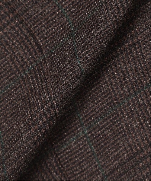 417 EDIFICE（フォーワンセブンエディフィス）の「◆TORAY lumilet wool チェックジャケット（テーラードジャケット・メンズ・ブラウン系その他/ブルー系その他・SMALL/MEDIUM/LARGE/X-LARGE）」の11枚目の写真