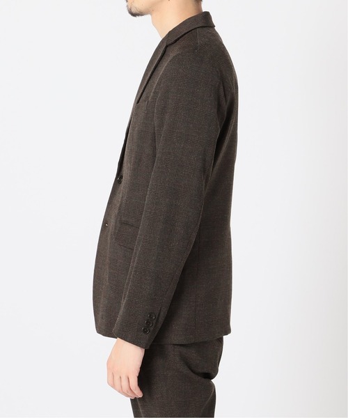 417 EDIFICE（フォーワンセブンエディフィス）の「◆TORAY lumilet wool チェックジャケット（テーラードジャケット・メンズ・ブラウン系その他/ブルー系その他・SMALL/MEDIUM/LARGE/X-LARGE）」の12枚目の写真