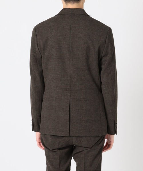 417 EDIFICE（フォーワンセブンエディフィス）の「◆TORAY lumilet wool チェックジャケット（テーラードジャケット・メンズ・ブラウン系その他/ブルー系その他・SMALL/MEDIUM/LARGE/X-LARGE）」の17枚目の写真