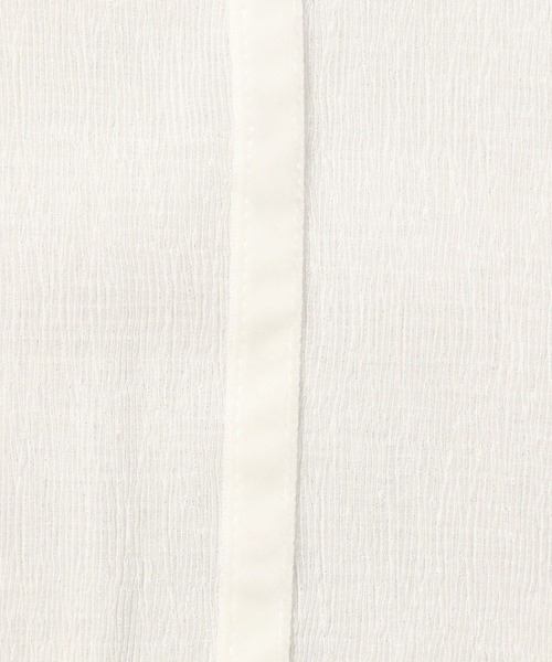 PAGEBOY(ページボーイ)の「ラインスリーブシアータートル(Tシャツ/カットソー・レディース・オフホワイト/ブラック・FREE)」の12枚目の写真