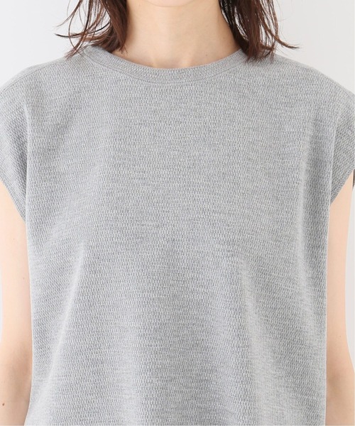 Simplicite（サンプリシテ）の「サーマルスリーブレスプルオーバー◆（Tシャツ/カットソー・レディース・ホワイト/ブラック/グレー・FREE）」の18枚目の写真