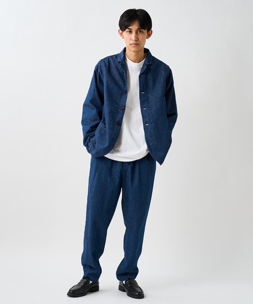 SAKULA（サクラ）の「【SAKULA/サクラ】WORK TAILORED JACKET/デニム