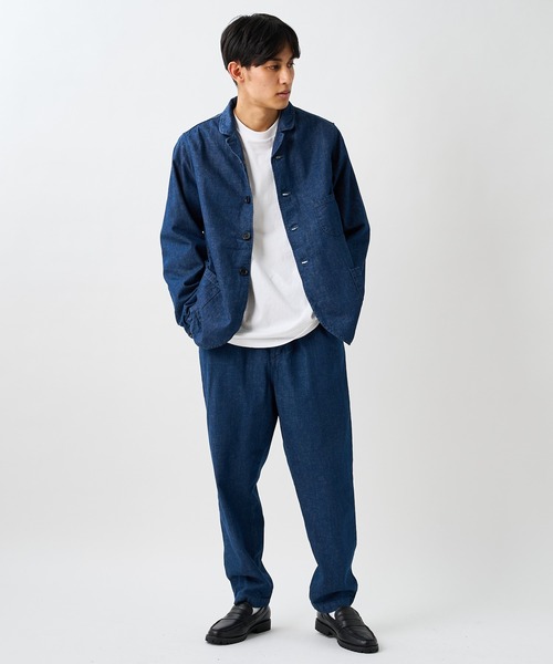 SAKULA（サクラ）の「【SAKULA/サクラ】WORK TAILORED JACKET/デニム