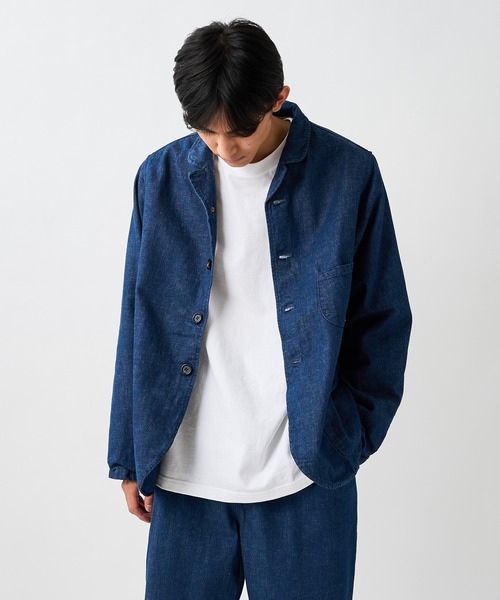 SAKULA（サクラ）の「【SAKULA/サクラ】WORK TAILORED JACKET/デニム