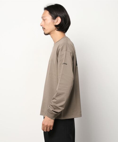 Columbia(コロンビア)の「columbia/コロンビア インペリアルパーク ロンT/ビッグシルエット バックプリントロンT PM0462(Tシャツ/カットソー・メンズ・ブラウン/グリーン/オフホワイト・L/S/XL/M)」の9枚目の写真