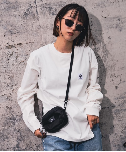 Columbia(コロンビア)の「columbia/コロンビア インペリアルパーク ロンT/ビッグシルエット バックプリントロンT PM0462(Tシャツ/カットソー・メンズ・ブラウン/グリーン/オフホワイト・L/S/XL/M)」の4枚目の写真