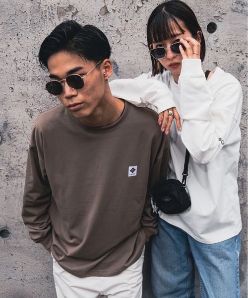 Columbia(コロンビア)の「columbia/コロンビア インペリアルパーク ロンT/ビッグシルエット バックプリントロンT PM0462(Tシャツ/カットソー・メンズ・ブラウン/グリーン/オフホワイト・L/S/XL/M)」の10枚目の写真