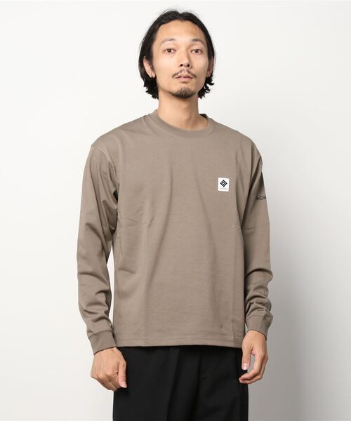 Columbia(コロンビア)の「columbia/コロンビア インペリアルパーク ロンT/ビッグシルエット バックプリントロンT PM0462(Tシャツ/カットソー・メンズ・ブラウン/グリーン/オフホワイト・L/S/XL/M)」の15枚目の写真
