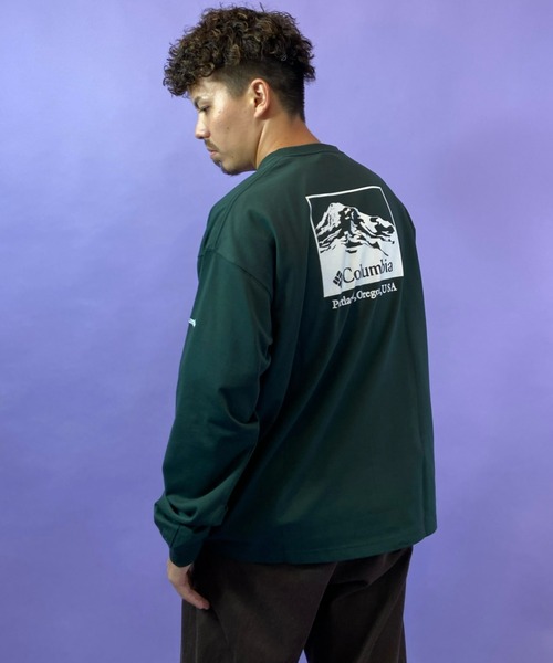Columbia(コロンビア)の「columbia/コロンビア インペリアルパーク ロンT/ビッグシルエット バックプリントロンT PM0462(Tシャツ/カットソー・メンズ・ブラウン/グリーン/オフホワイト・L/S/XL/M)」の20枚目の写真