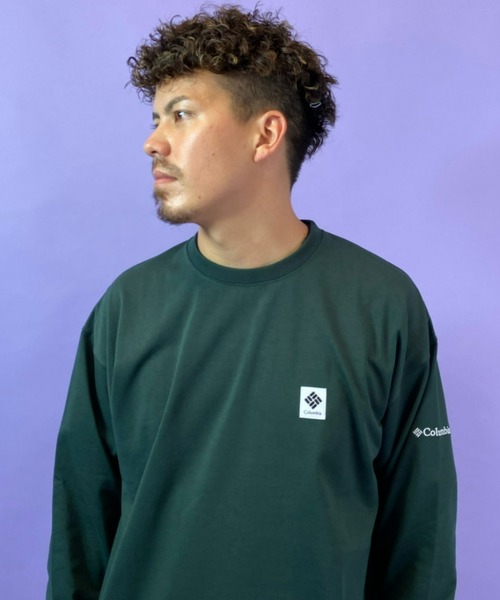 Columbia(コロンビア)の「columbia/コロンビア インペリアルパーク ロンT/ビッグシルエット バックプリントロンT PM0462(Tシャツ/カットソー・メンズ・ブラウン/グリーン/オフホワイト・L/S/XL/M)」の18枚目の写真