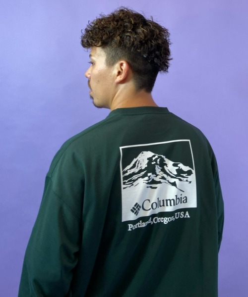 Columbia(コロンビア)の「columbia/コロンビア インペリアルパーク ロンT/ビッグシルエット バックプリントロンT PM0462(Tシャツ/カットソー・メンズ・ブラウン/グリーン/オフホワイト・L/S/XL/M)」の21枚目の写真
