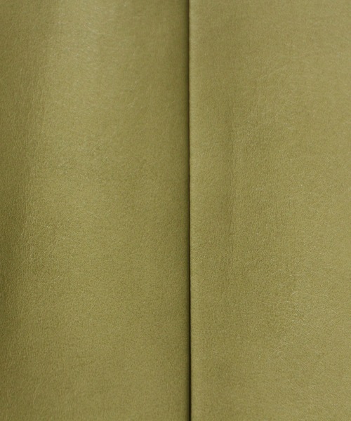 one way(ワンウェイ)の「【oneway】ミニ台形レザースカート(スカート・レディース・ブラック/ライトグリーン・FREE)」の4枚目の写真