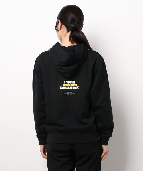 bonjour records（ボンジュールレコーズ）の「【POET MEETS DUBWISE】KING JERRY HOODIE（パーカー・レディース・ブラック・M/L/XL）」の4枚目の写真