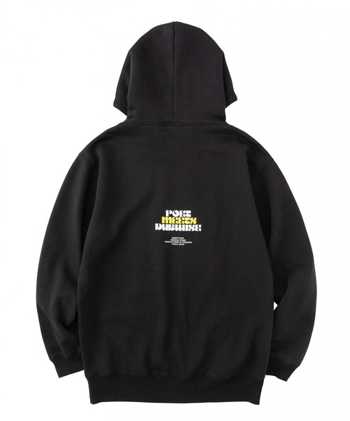 bonjour records（ボンジュールレコーズ）の「【POET MEETS DUBWISE】KING JERRY HOODIE（パーカー・レディース・ブラック・M/L/XL）」の3枚目の写真