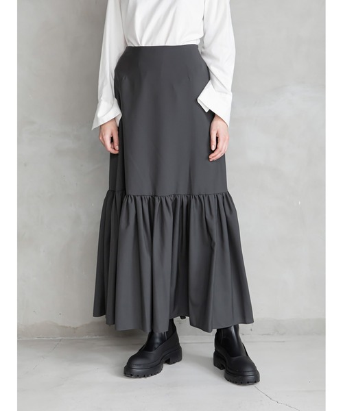 enchainement（アンシェヌマン）の「Wool Tiered Skirt（スカート 