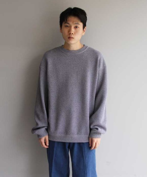 crepuscule（クレプスキュール）の「crepuscule Moss stitch L/S