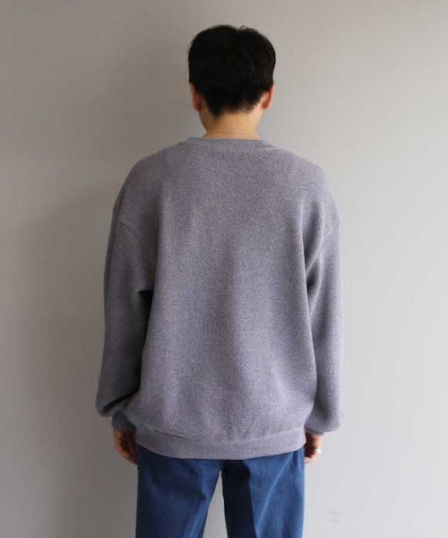 crepuscule Moss stitch L/S sweat