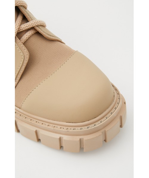 THROW by SLY（スローバイスライ）の「THROW CUPSOLE LACE UP BOOTS/レースアップブーツ（ブーツ・レディース・ベージュ/ブラック・SMALL/LARGE/MEDIUM）」の16枚目の写真