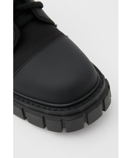 THROW by SLY（スローバイスライ）の「THROW CUPSOLE LACE UP BOOTS/レースアップブーツ（ブーツ・レディース・ベージュ/ブラック・SMALL/LARGE/MEDIUM）」の7枚目の写真