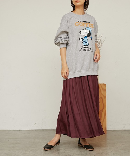 BONbazaar（ボンバザール）の「【通年使えるロングセラーアイテム】ギャザーガウチョパンツ（その他パンツ・レディース・ブルー/チャコールグレー/パープル・FREE）」の22枚目の写真