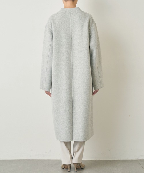 Whim Gazette（ウィムガゼット）の「ビーバーリバーコート（ノーカラー