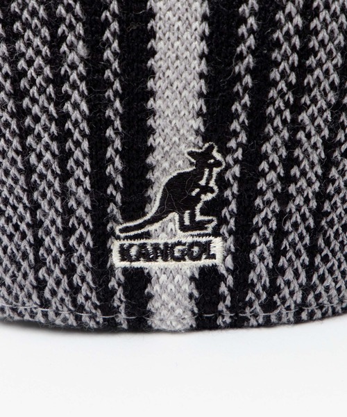 KANGOL(カンゴール)の「WEGO/Birds Eye Stripe 507(キャスケット・メンズ・グレー系その他4/ブラウン系その他4・FREE)」の5枚目の写真