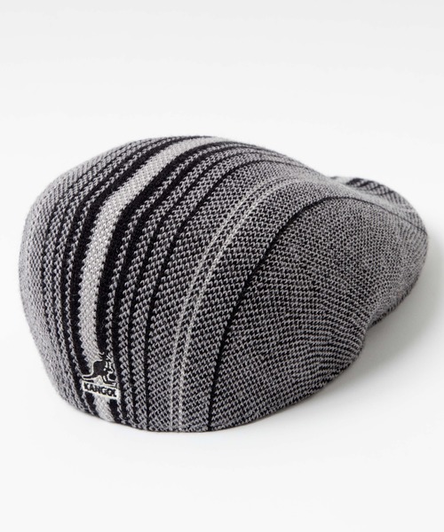 KANGOL(カンゴール)の「WEGO/Birds Eye Stripe 507(キャスケット・メンズ・グレー系その他4/ブラウン系その他4・FREE)」の13枚目の写真