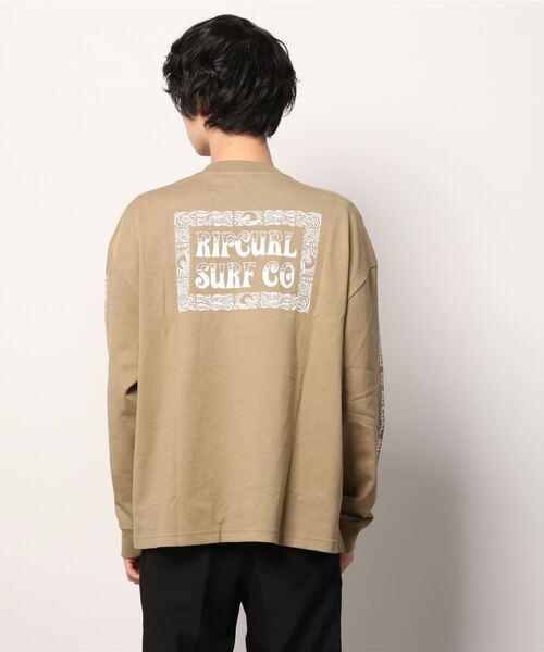 rip curl(リップカール)の「【RIPCURL / リップカール】HEAVY LS TEE バックプリントロングTシャツ / ユニセックス(Tシャツ/カットソー・メンズ・ベージュ/オフホワイト・MEDIUM/LARGE/X-LARGE)」の16枚目の写真