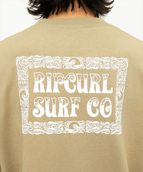 rip curl(リップカール)の「【RIPCURL / リップカール】HEAVY LS TEE バックプリントロングTシャツ / ユニセックス(Tシャツ/カットソー・メンズ・ベージュ/オフホワイト・MEDIUM/LARGE/X-LARGE)」の9枚目の写真