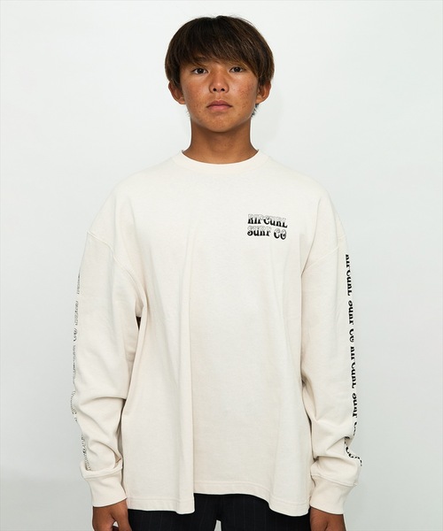 rip curl(リップカール)の「【RIPCURL / リップカール】HEAVY LS TEE バックプリントロングTシャツ / ユニセックス(Tシャツ/カットソー・メンズ・ベージュ/オフホワイト・MEDIUM/LARGE/X-LARGE)」の13枚目の写真