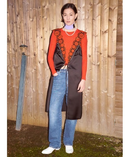 MERYLL ROGGE メリルロッゲ ストレート デニム 29　ブルー MERYLL ROGGE straight-leg Jeans | Blue | FARFETCH GE