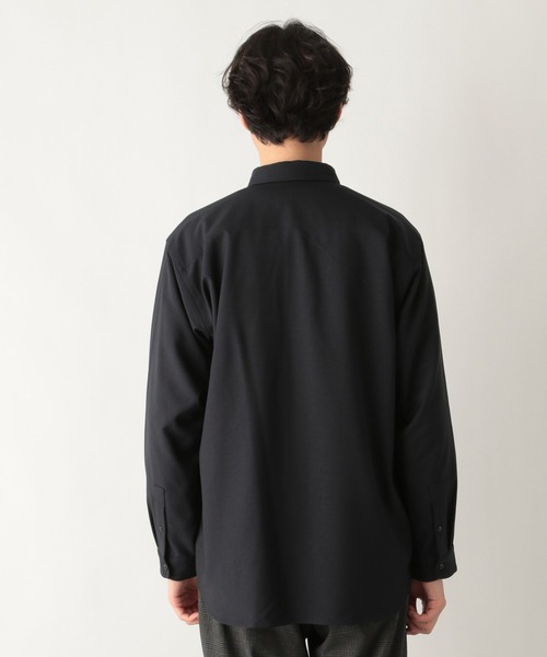 GLOBAL WORK（グローバルワーク）の「KEEP EASYシャツ/228915（シャツ/ブラウス・メンズ・ネイビー/ブラウン系その他/ホワイト系その他2・SMALL/MEDIUM/LARGE）」の9枚目の写真