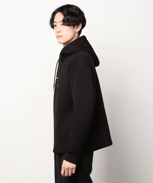 MEN'S MELROSE(メンズメルローズ)の「MASTER FRAME ダンボールニットパーカー(パーカー・メンズ・ブルー/ピンクベージュ/ベージュ/ブラック・3/4)」の5枚目の写真