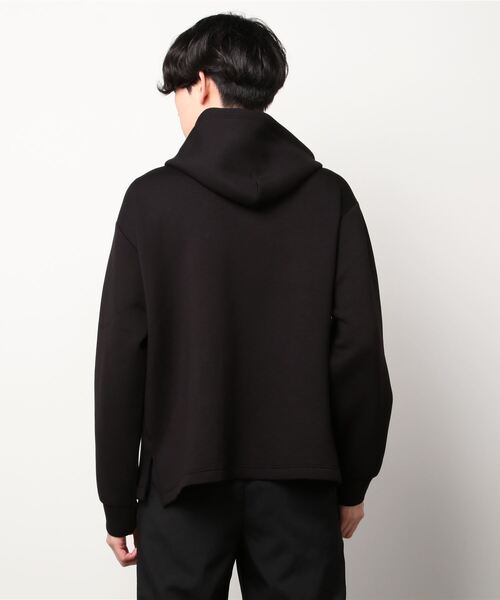 MEN'S MELROSE(メンズメルローズ)の「MASTER FRAME ダンボールニットパーカー(パーカー・メンズ・ブルー/ピンクベージュ/ベージュ/ブラック・3/4)」の6枚目の写真