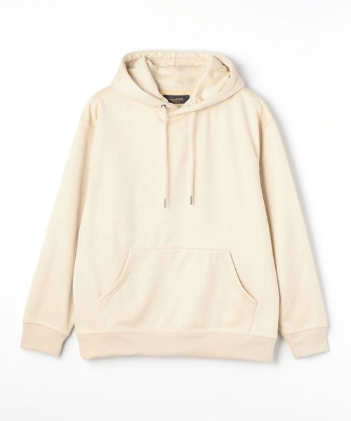 Grand PARK（グランドパーク）の「裏ジャギースエードプルパーカー（パーカー・メンズ・ベージュ/グレー/アイボリー・MEDIUM/LARGE）」の6枚目の写真