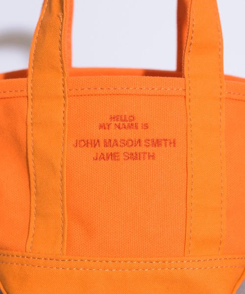 JANESMITH（ジェーンスミス）の「JANESMITH ジェーンスミス / TOTE BAG MINI ミニトートバッグ / 22SBG-#154S（トートバッグ・レディース・バイオレット/オレンジ系その他/ナチュラル・FREE）」の10枚目の写真