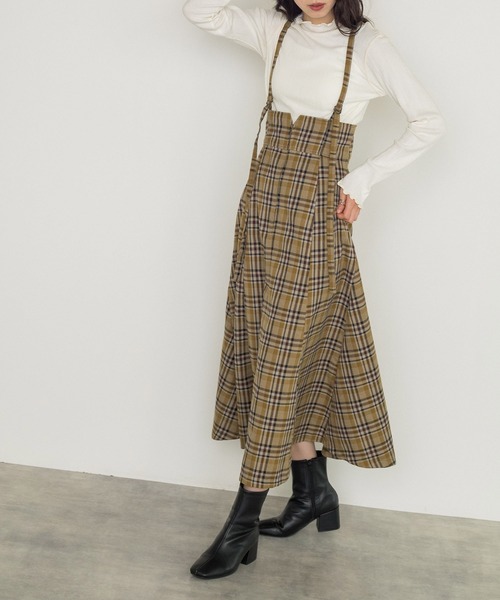 w closet（ダブルクローゼット）の「ランダムテレコハイネックプルオーバー（Tシャツ/カットソー・レディース・ブラック/オフホワイト/ライム・FREE）」の13枚目の写真