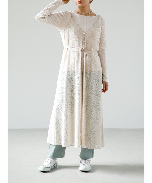 SLURR（スラ―）の「コーデュロイパンツ（その他パンツ・レディース・モカ/ライトグリーン/アイボリー・FREE）」の10枚目の写真