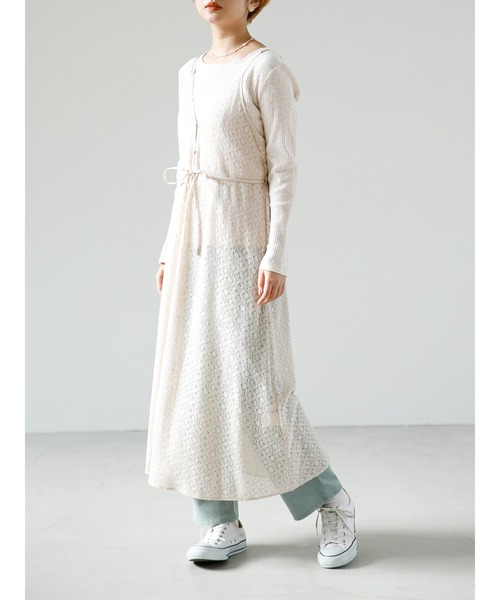 SLURR（スラ―）の「コーデュロイパンツ（その他パンツ・レディース・モカ/ライトグリーン/アイボリー・FREE）」の11枚目の写真