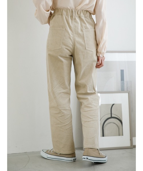 SLURR（スラ―）の「コーデュロイパンツ（その他パンツ・レディース・モカ/ライトグリーン/アイボリー・FREE）」の18枚目の写真