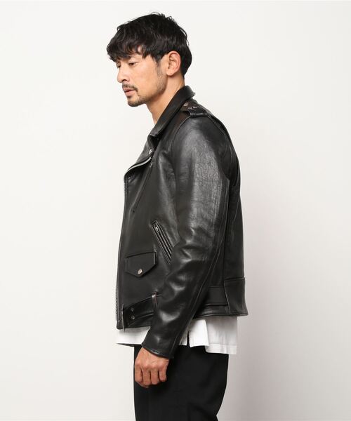 ジャケット・アウター schott cwu Schott N.Y.C SHEEP ONE STAR TALL RIDERS #217US (ショット