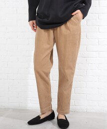 SHOO・LA・RUE | 【S-3L】コーデュロイイージーテーパードパンツ(その他パンツ)
