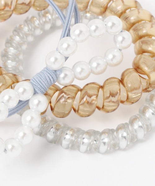 GLOBAL WORK（グローバルワーク）の「キラキラ＊ヘアアレンジSET/256409（ヘアゴム・キッズ・ライトパープル/スカイブルー・FREE）」の5枚目の写真