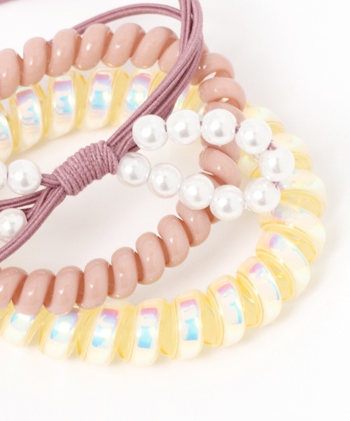 GLOBAL WORK（グローバルワーク）の「キラキラ＊ヘアアレンジSET/256409（ヘアゴム・キッズ・ライトパープル/スカイブルー・FREE）」の7枚目の写真