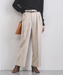 UNITED ARROWS | ＜UNITED ARROWS＞W/N ツイード 2タック パンツ W(その他パンツ)