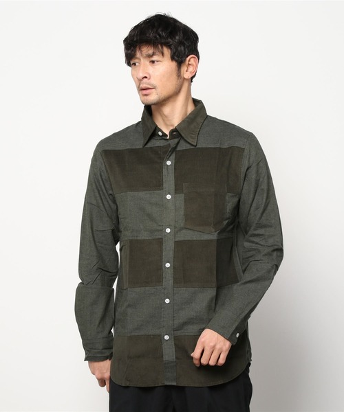 PHATEE(ファッティー)の「▲【PHATEE】ファティー PROGRESS SHIRTS WARM(シャツ/ブラウス・メンズ・ブラック/ネイビー/カーキ・SMALL/MEDIUM)」の2枚目の写真